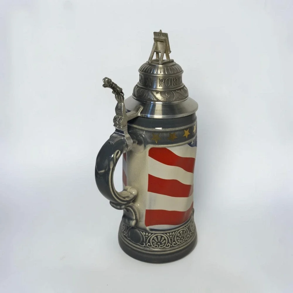 Rosie the Riveter Collectible Beer Stein Norman Rockwell w/ COA New in Box